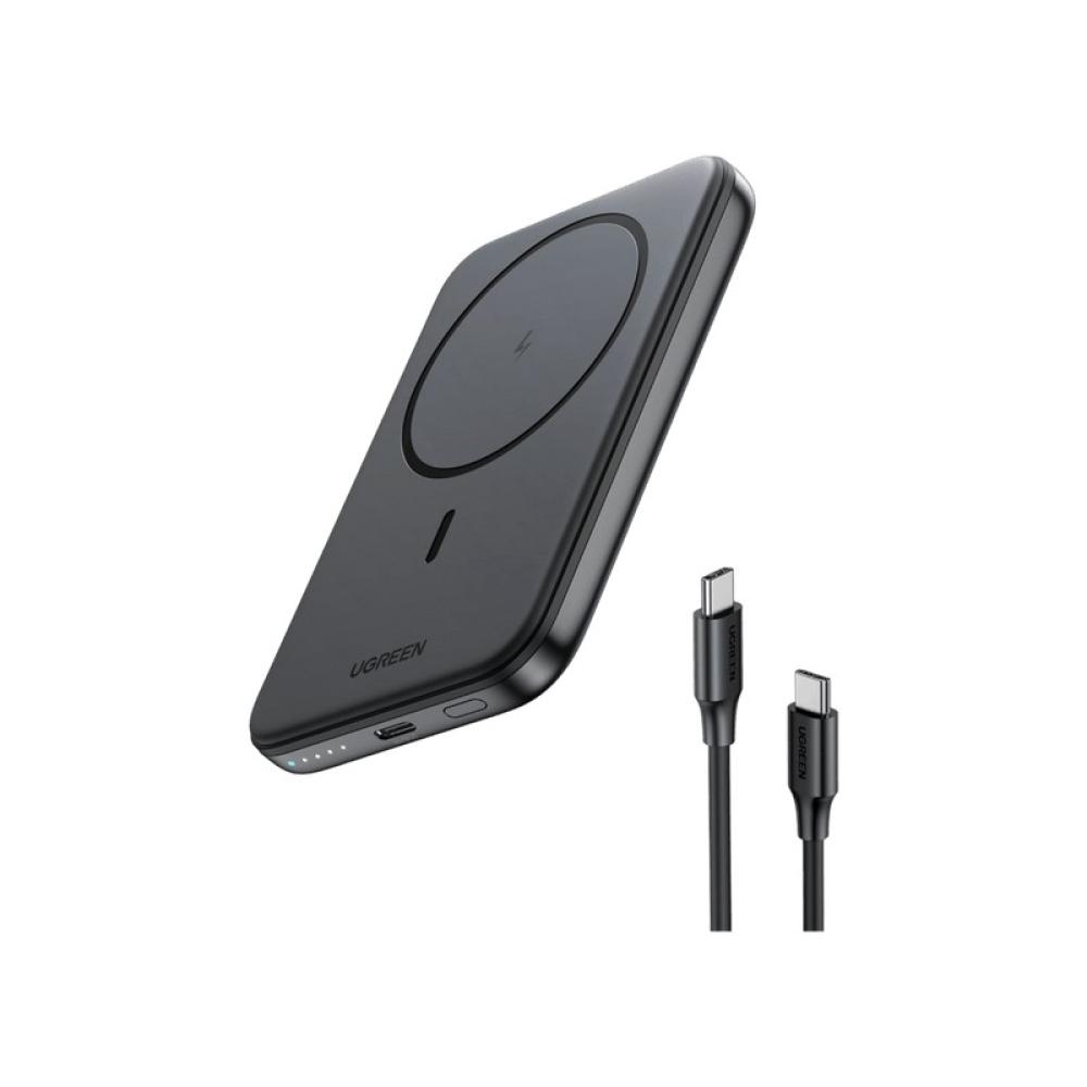 Ugreen - 25207 batería externa 5000 mAh Cargador inalámbrico Negro