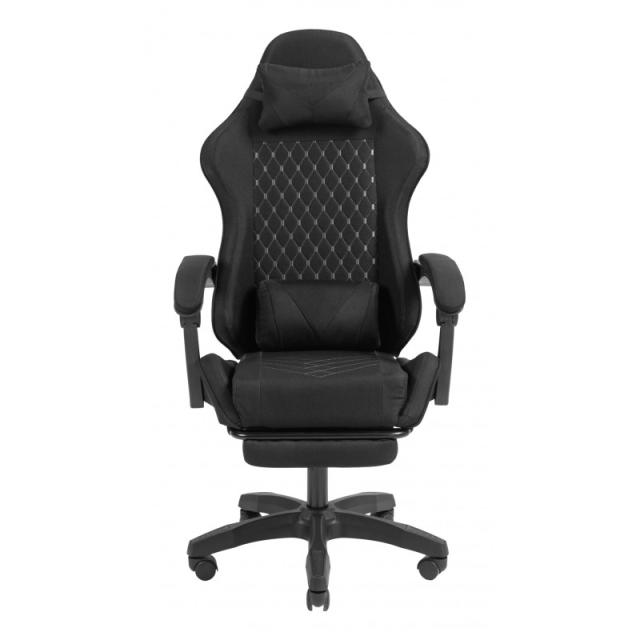Mars Gaming - MGC-X Fabric Silla para videojuegos de PC Asiento acolchado Negro