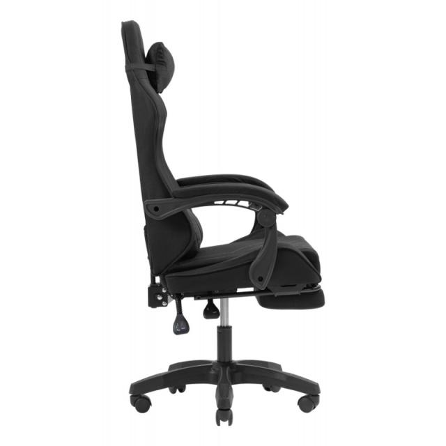 Mars Gaming - MGC-X Fabric Silla para videojuegos de PC Asiento acolchado Negro