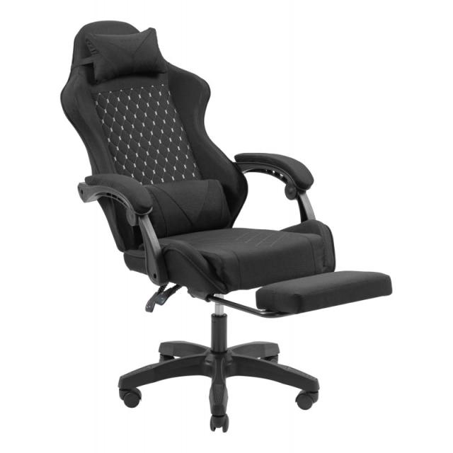 Mars Gaming - MGC-X Fabric Silla para videojuegos de PC Asiento acolchado Negro