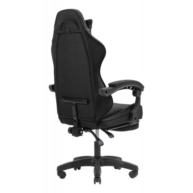 Mars Gaming - MGC-X Fabric Silla para videojuegos de PC Asiento acolchado Negro
