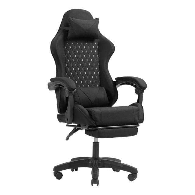 Mars Gaming - MGC-X Fabric Silla para videojuegos de PC Asiento acolchado Negro
