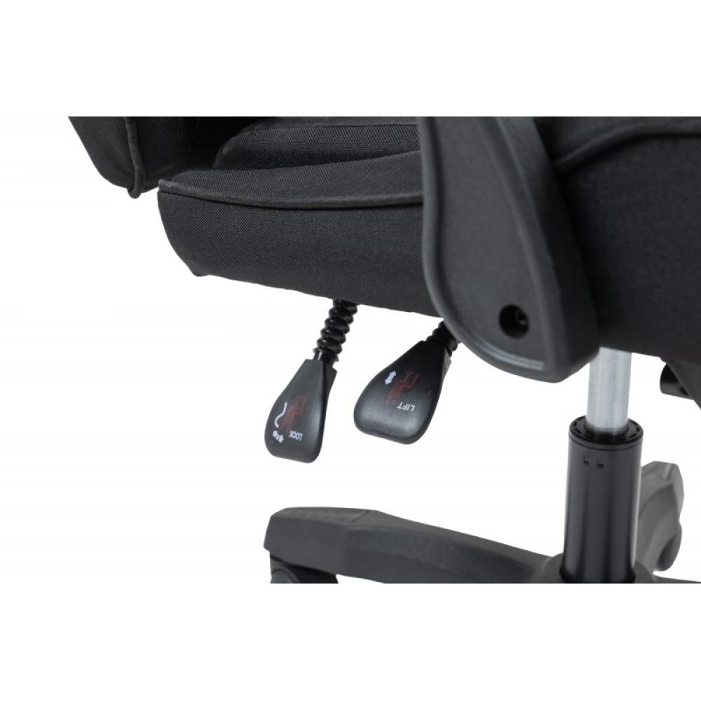 Mars Gaming - MGC-X Fabric Silla para videojuegos de PC Asiento acolchado Negro