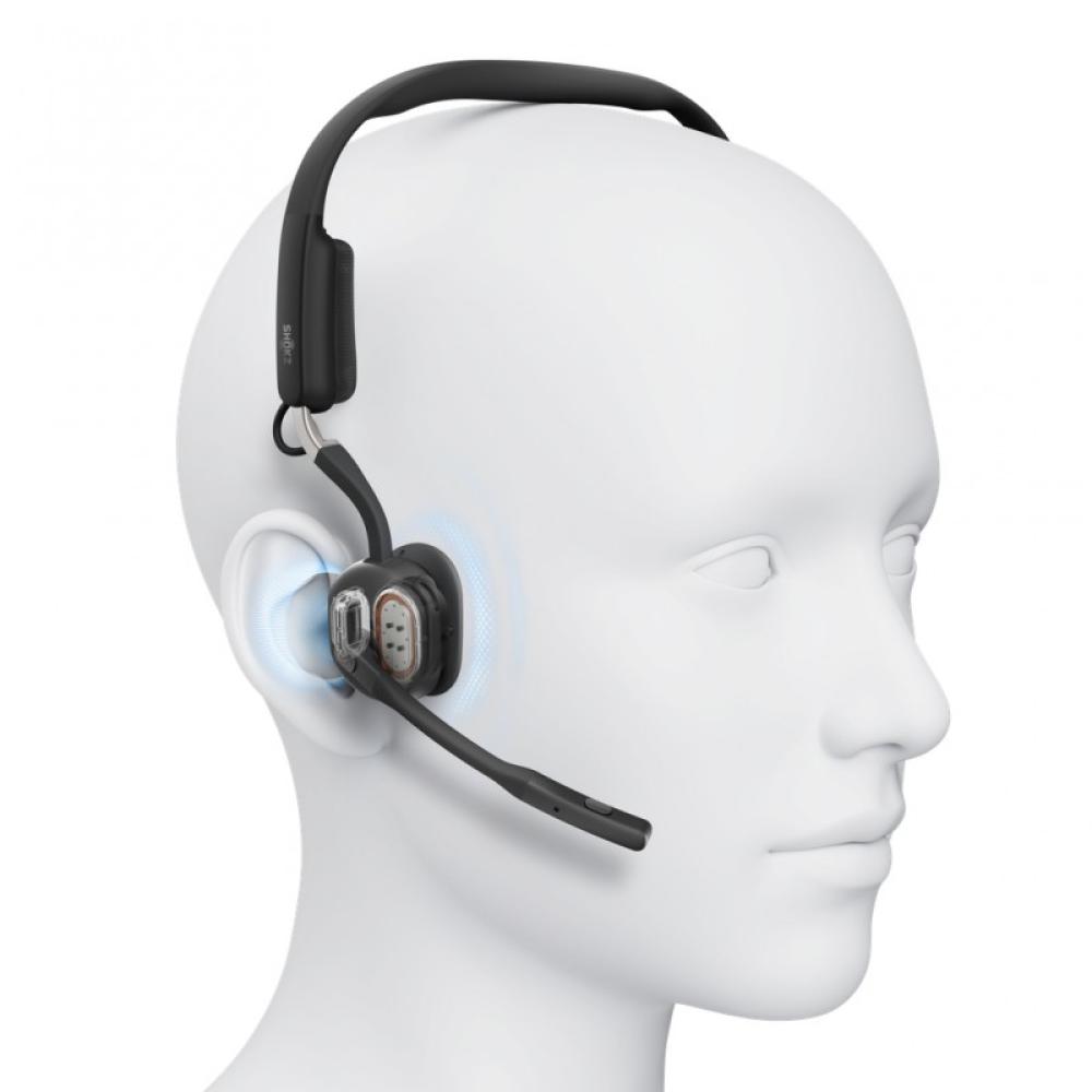 SHOKZ - C610-AA-BK auricular y casco Auriculares Inalámbrico gancho de oreja Oficina/Centro de llamadas USB tipo A Bluetooth Neg