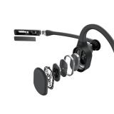 SHOKZ - OpenComm2 UC 2025 Upgrade Auriculares Inalámbrico gancho de oreja Oficina/Centro de llamadas Bluetoo - C120-AA-BK-EU-000