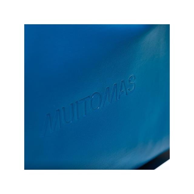 Muitomas - BEAUTYCASEBL neceser y maletín neceser Estuche de maquillaje Imitación piel Azul