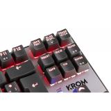 Krom - Kernel TKL teclado Juego USB Negro