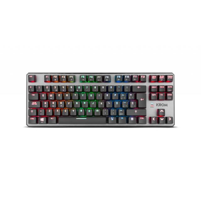 Krom - Kernel TKL teclado Juego USB Negro