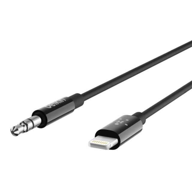 Belkin - AV10172BT03-BLK cable de audio 0,9 m 3,5mm Negro