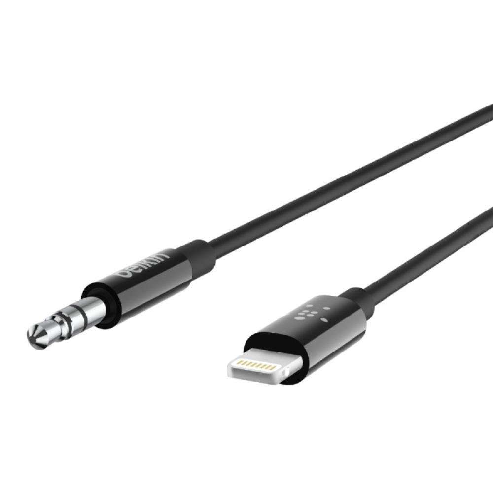Belkin - AV10172BT03-BLK cable de audio 0,9 m 3,5mm Negro