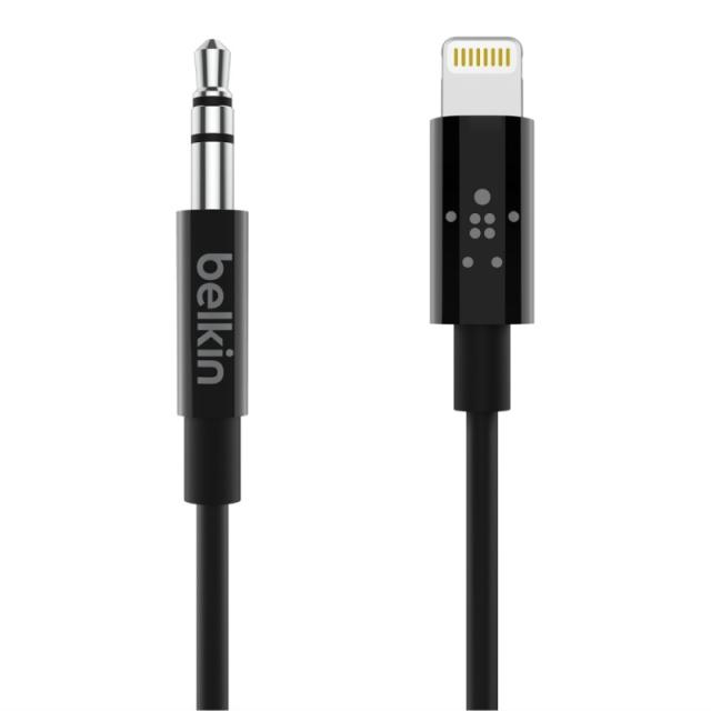 Belkin - AV10172BT03-BLK cable de audio 0,9 m 3,5mm Negro