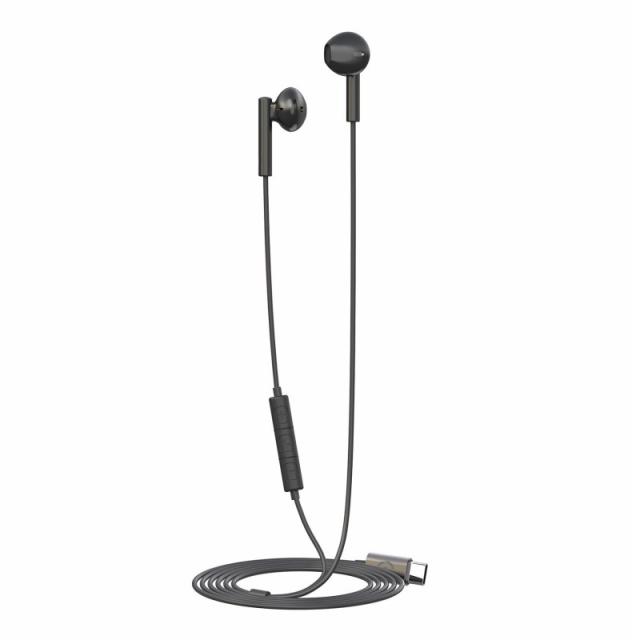 Celly - UP1100TYPEC Auriculares Alámbrico Dentro de oído Llamadas/Música USB Tipo C Negro