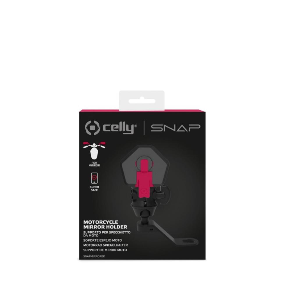 Celly - SNAPMIRROR Soporte pasivo Teléfono móvil/smartphone Negro