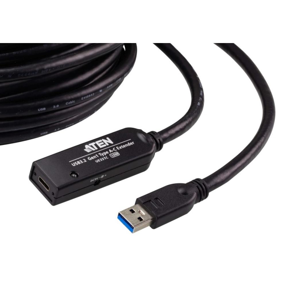 ATEN - Cable extensor USB 3.2 de 1.ª generación de 10 m
