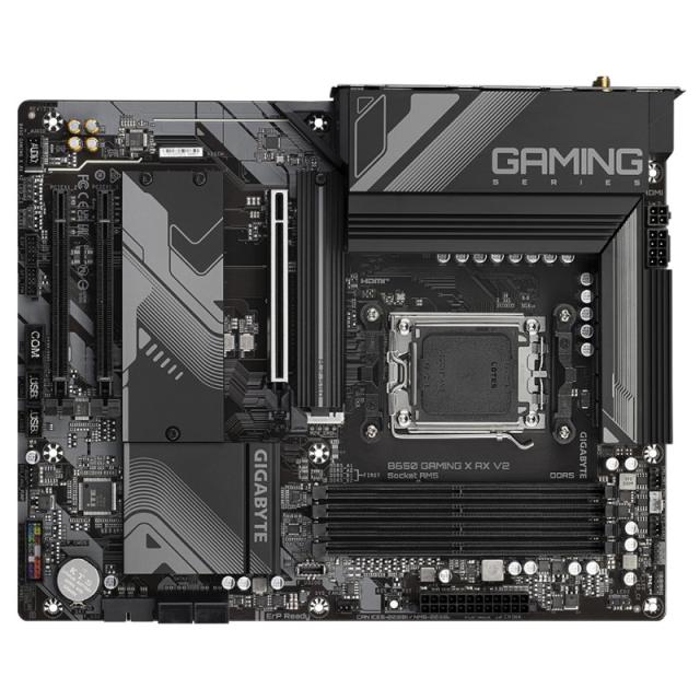 GIGABYTE - B650 GAMING X AX V2 Placa base - AMD Ryzen serie 9000, VRM de 8+2+2 fases, hasta 8000 MHz DDR5 (OC), 1xPCIe 5.0 + 2xP