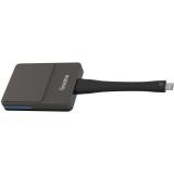 iiyama - WP D002C adaptador Smart TV USB 4K Ultra HD Negro, Plata