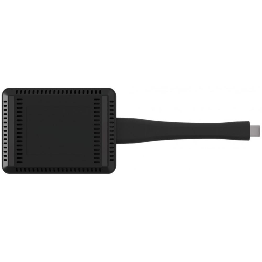 iiyama - WP D002C adaptador Smart TV USB 4K Ultra HD Negro, Plata