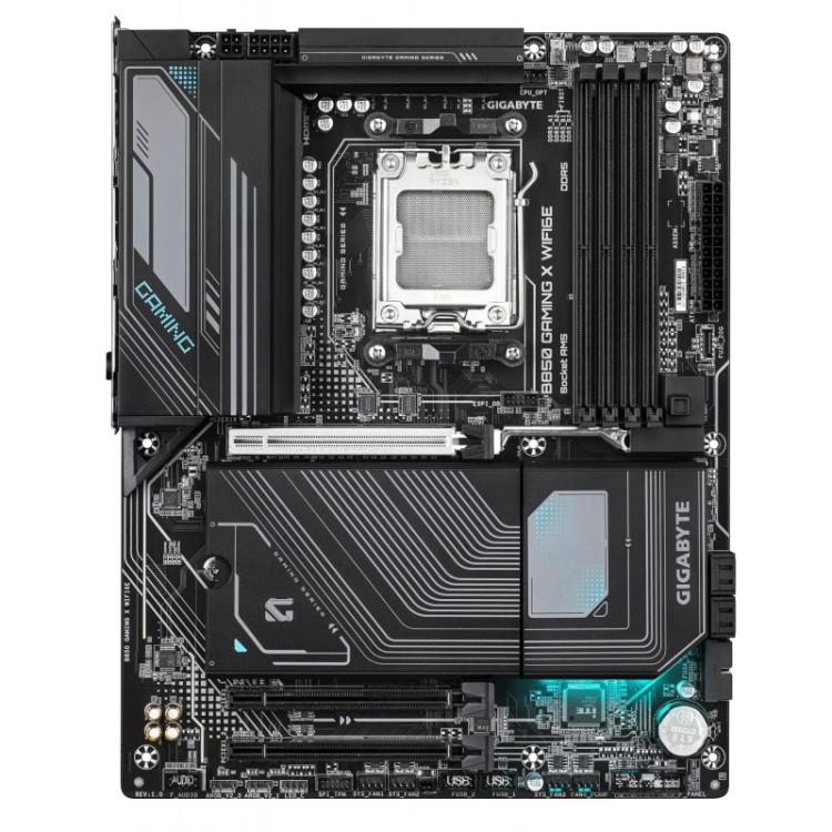GIGABYTE - B850 GAMING X WIFI6E Placa Base - Procesadores AMD Ryzen Serie 9000, VRM digital de 12+2+2 fases, hasta 8200MHz DDR5
