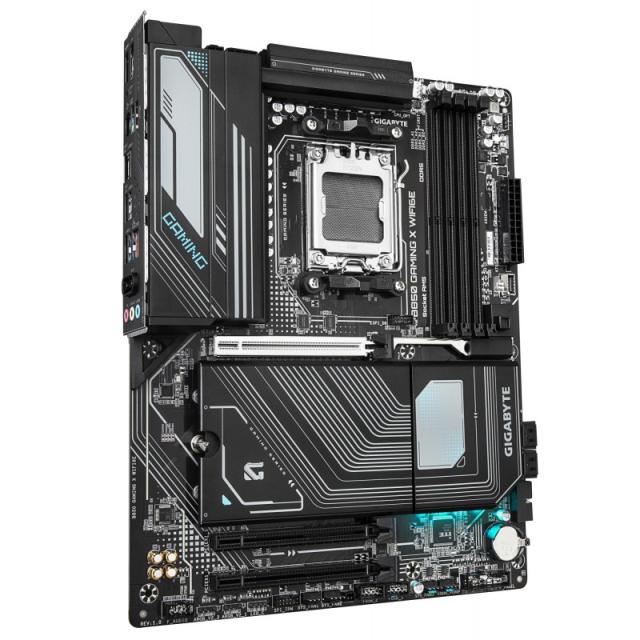 GIGABYTE - B850 GAMING X WIFI6E Placa Base - Procesadores AMD Ryzen Serie 9000, VRM digital de 12+2+2 fases, hasta 8200MHz DDR5