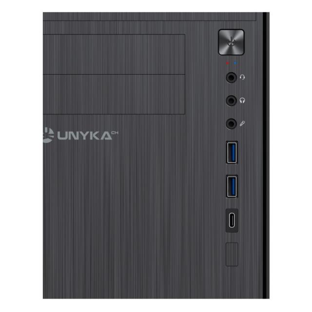 UNYKAch - AERO C12 V2 Micro Torre Negro