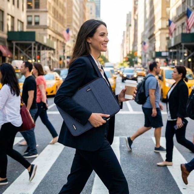 Nilox - NXSL14BL maletines para portátil 35,8 cm (14.1") Funda Azul