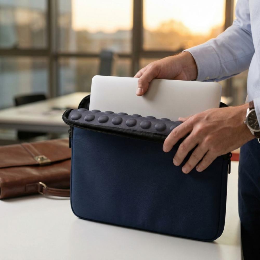 Nilox - NXSL14BL maletines para portátil 35,8 cm (14.1") Funda Azul