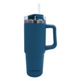 Muitomas - TRAVELMUG900BL taza de viaje 900 ml Azul Acero inoxidable