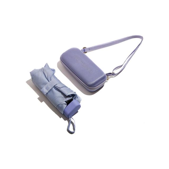 Muitomas - UMBRCASEVL paraguas Violeta Metal Poliéster Compacto