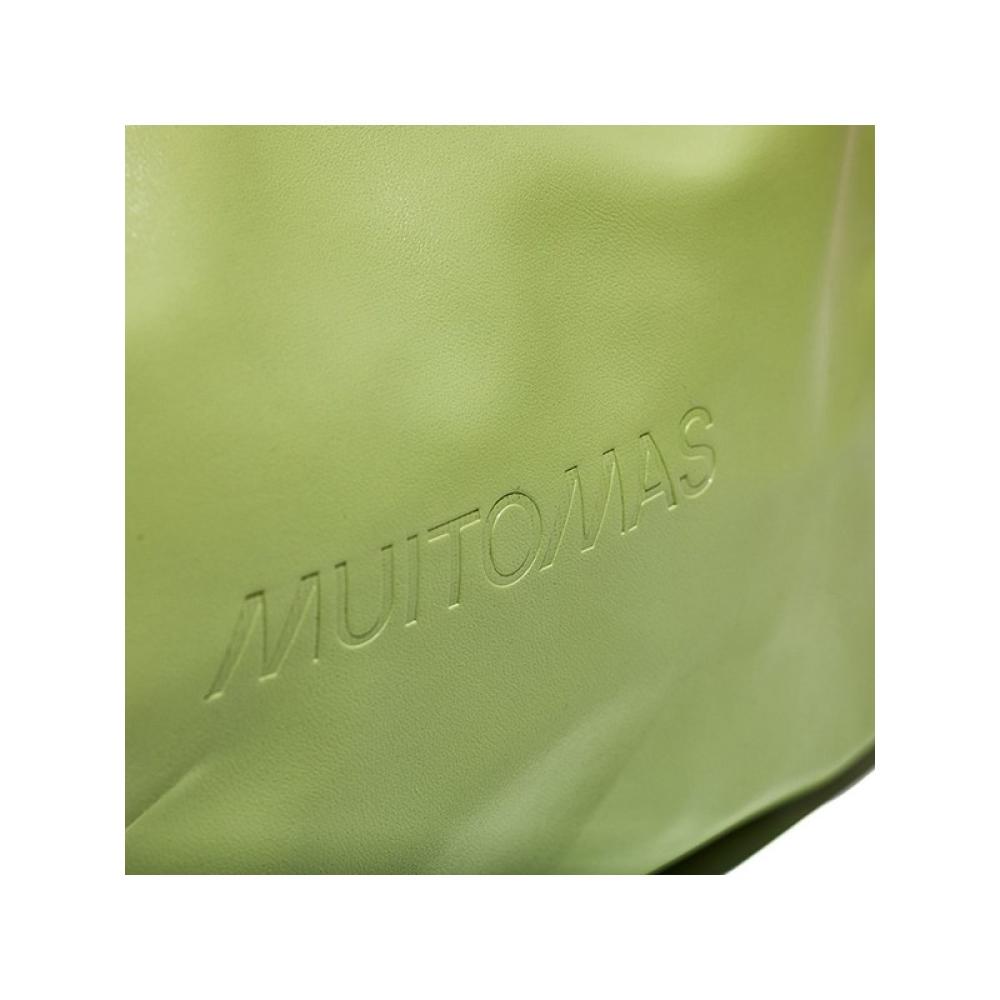 Muitomas - BEAUTYCASEGN neceser y maletín neceser Estuche de maquillaje Imitación piel Verde