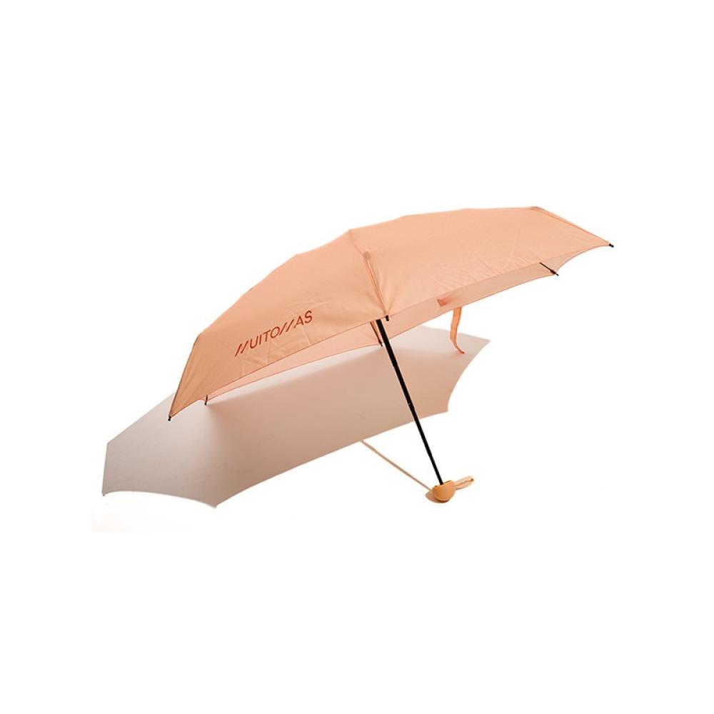 Muitomas - UMBRELLAPF paraguas Durazno Metal Poliéster Compacto