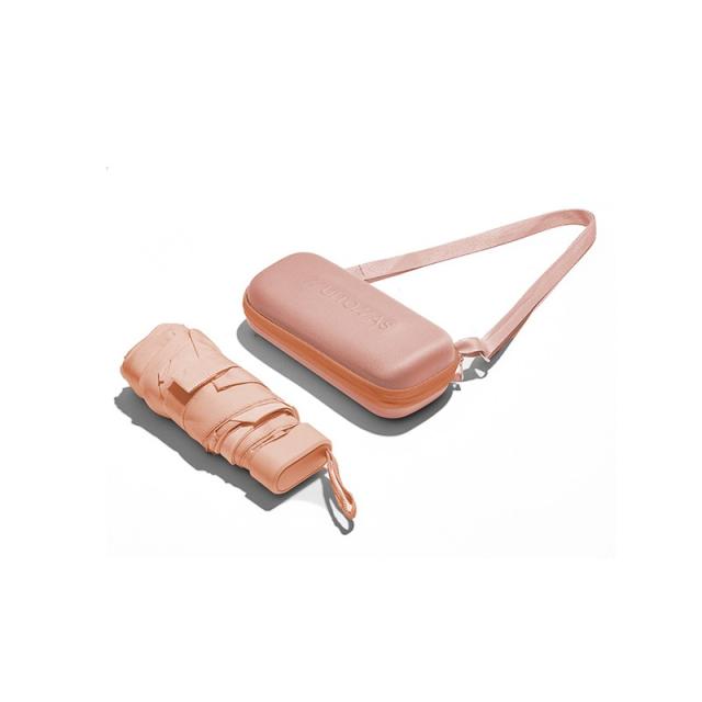 Muitomas - UMBRCASEPF paraguas Durazno Metal Poliéster Compacto