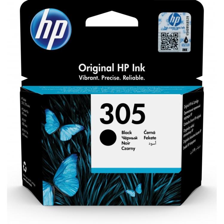 HP - Cartucho de tinta Original 305 negro