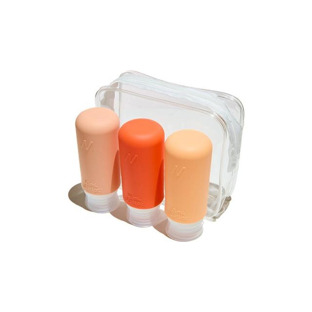 Muitomas - TRBOTTLES3PF botella y recipiente de viaje Silicona Botella flexible