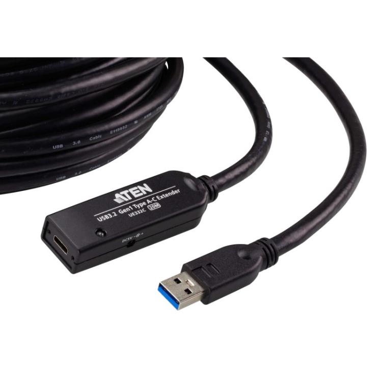 ATEN - Cable extensor USB 3.2 de 1.ª generación de 20 m