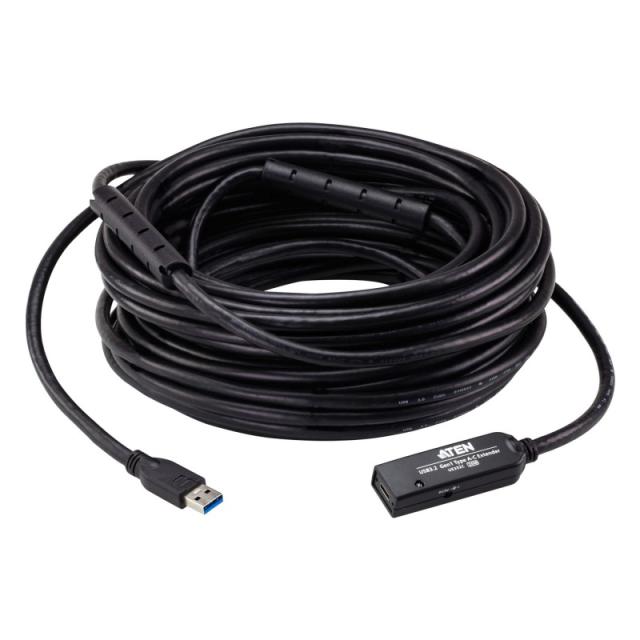 ATEN - Cable extensor USB 3.2 de 1.ª generación de 20 m