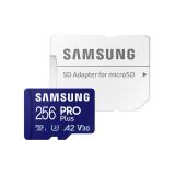Samsung - PRO Plus MB-MD256SA/EU memoria flash 256 GB MicroSDXC UHS-I Clase 3