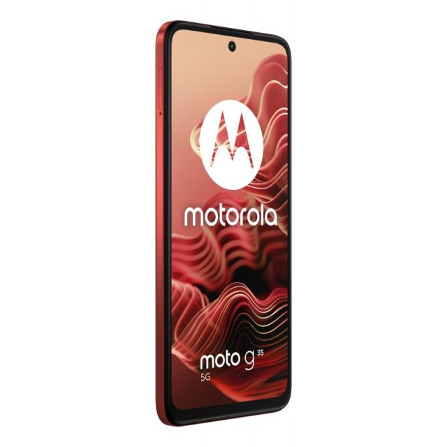 Motorola - moto G35 5G 17,1 cm (6.72") SIM doble Android 14 USB Tipo C 8 GB 256 GB 5000 mAh Rojo