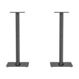AISENS - Soporte Universal De Suelo Para Altavoces, Negro - SPK11U-433