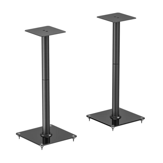 AISENS - Soporte Universal De Suelo Para Altavoces, Negro - SPK11U-433