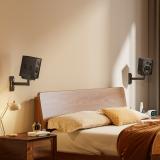 AISENS - Soporte Universal De Pared Giratorio E Inclinable Para Altavoces, Negro - SPK05U-421