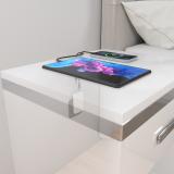 AISENS - Cargador De Pared GaN Ultra Delgado 65W, 2xUSB-C PD3.0 QC4.0, Blanco