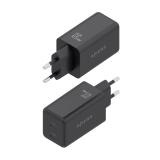 AISENS - Cargador GaN 65W, 2xUSB-C PD3.0 QC4.0, Negro