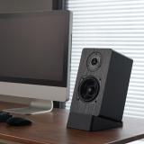 AISENS - Soporte Universal De Sobremesa Para Altavoces, Negro - SPK07U-425