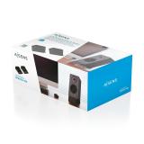 AISENS - Soporte Universal De Sobremesa Para Altavoces, Negro - SPK07U-425