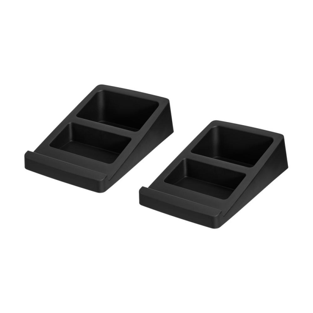 AISENS - Soporte Universal De Sobremesa Para Altavoces, Negro - SPK07U-425