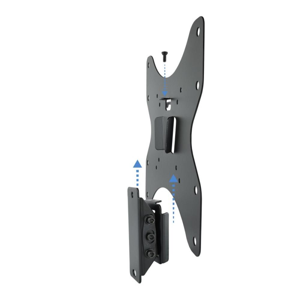 TooQ - LP1342T-B soporte para TV 106,7 cm (42") Negro