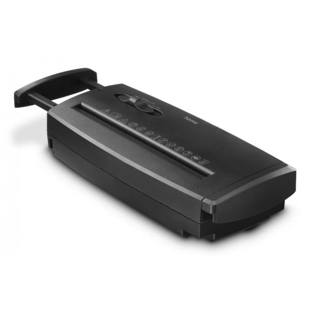 Hama - Classic S60 triturador de papel Corte en tiras 74 dB 22 cm Negro