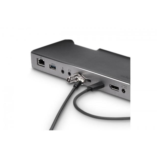 Kensington - Candado para portátil con llave de cabezal doble NanoSaver