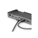 Kensington - Candado para portátil con llave de cabezal doble NanoSaver