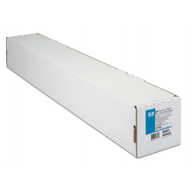 HP - Premium Instant-dry Satin Photo Paper-914 mm x 30.5 m (36 in x 100 ft) papel fotográfico